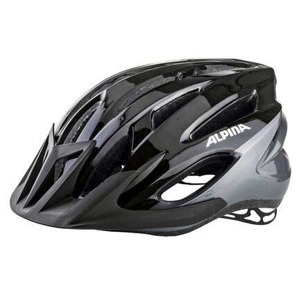 Alpina MTB17 Helmet Black Grey click to zoom image