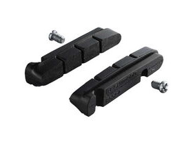 SHIMANO BR-9000 R55C4 cartridge-type brake inserts and fixing bolts, pair