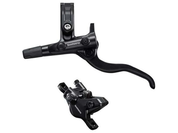 SHIMANO BR-MT410/BL-M4100 Deore bled brake lever/post mount 2 pot calliper click to zoom image
