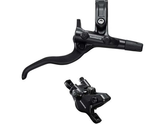 SHIMANO BR-MT410/BL-M4100 Deore bled brake lever/post mount 2 pot calliper click to zoom image