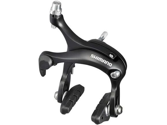 SHIMANO BR-R451 dual-pivot brake calliper, 57mm drop, rear, black click to zoom image