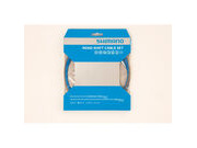 SHIMANO Road gear cable set with SIL-TEC coated inner wire  Blue  click to zoom image