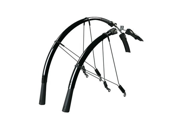 SKS Raceblade Long Mudguard Set Black click to zoom image