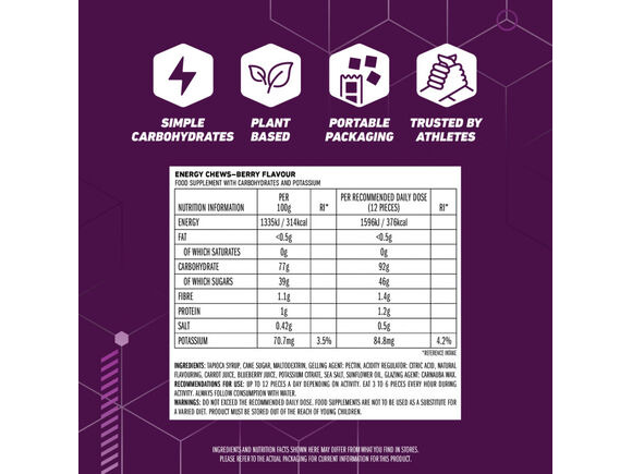 CLIF BAR Blok Energy Chews click to zoom image