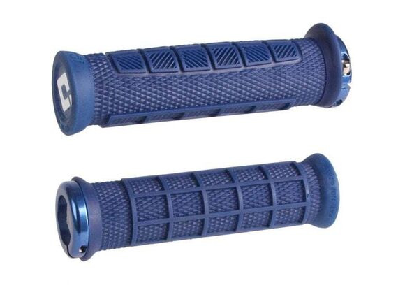 ODI Elite Pro MTB Lock On Grips 130mm - Navy Blue click to zoom image