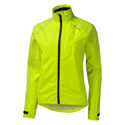 Altura Nightvision Storm Women's Waterproof Jacket Hi Viz Yellow click to zoom image