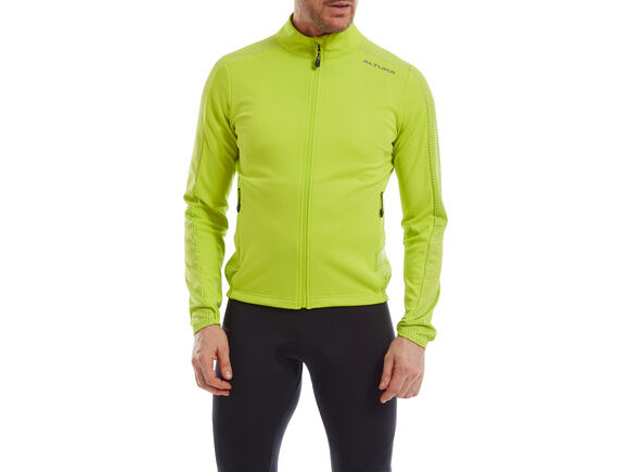ALTURA Nightvision Men's Long Sleeve Jersey Lime click to zoom image