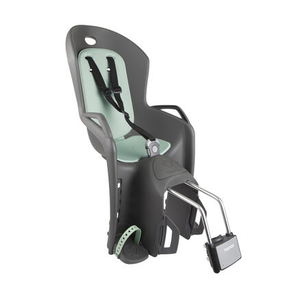 HAMAX Amiga Child Bike Seat Dark Grey / Green click to zoom image