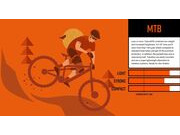 TUBOLITO Tubo 27.5 / 29" MTB 42mm Presta Valve in Orange (27.5 / 29 x 1.80 - 2.50") click to zoom image