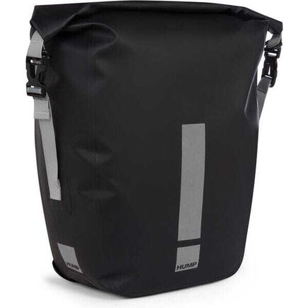 HUMP Reflective Waterproof 30L Single Pannier Black click to zoom image