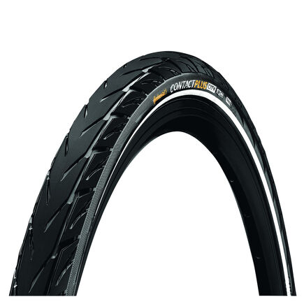 CONTINENTAL Contact Plus City Reflex - Wire Bead Black/Black Reflex 27.5x2.20" click to zoom image