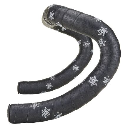 SUPACAZ Sticky Kush Galaxy Bar Tape White Stars + Ano Black Plugs click to zoom image