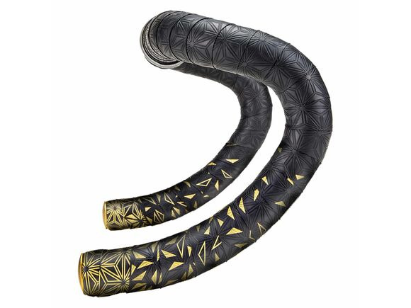 SUPACAZ Super Sticky Kush Star Fade Bar Tape Gold click to zoom image