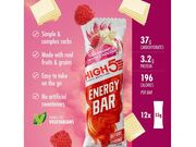 HIGH5 Energy Bar 55g White Choc & Raspberry  click to zoom image
