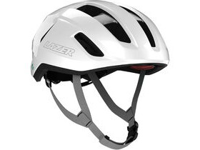 LAZER Sphere KinetiCore Helmet, White Silver