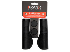 KranX Ergo Handlebar Grips in Black