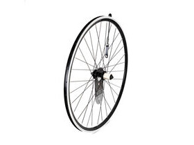 KranX Pro Road 700C Q/R Sealed Bearing Wheel 10-11 Speed in Black Rear