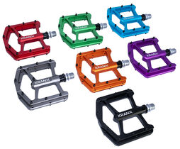 KranX Trail Luxe Alloy Platform Sealed Bearing Pedal Silver