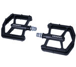 KranX Trail Luxe Alloy Platform Sealed Bearing Pedal Silver click to zoom image