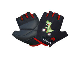 Chiba Kids Line Dinosaur Mitt in Black