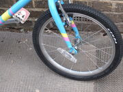 SECOND HAND Raleigh Pop 18 Light Blue click to zoom image