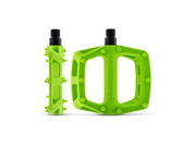DMR V6 Plastic Pedal - Cro-Mo Axle One Size Green  click to zoom image
