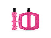 DMR V6 Plastic Pedal - Cro-Mo Axle One Size Pink  click to zoom image