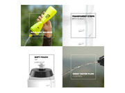 Polisport R1000 Screw-on Plastic Bottle - 1000ml TRANSLUCENT click to zoom image