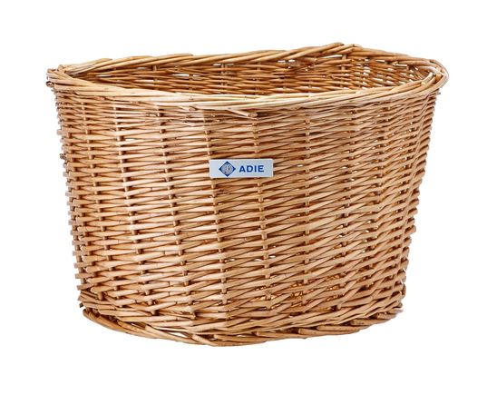 ADIE 16" D-shape Wicker Basket click to zoom image