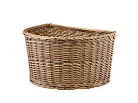 ADIE 18' D Shape Wicker Basket