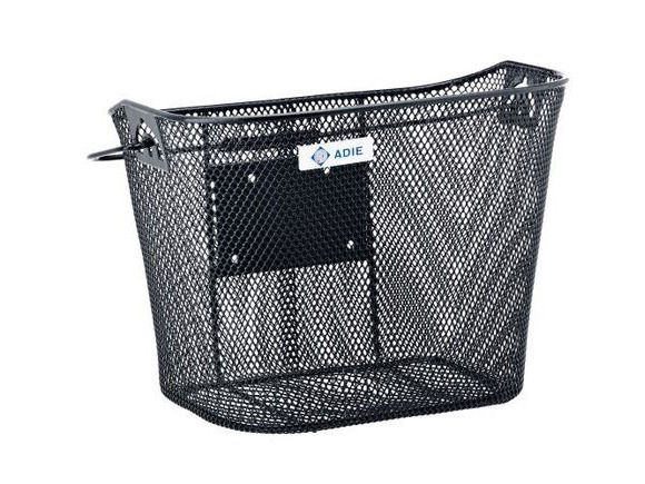ADIE Mesh Basket in Black Includes Metal Bracket click to zoom image