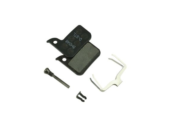 Sram Disc Brake Pads - Asymmetric Organic/Steel (Quiet) ? Monoblock - Hydraulic Road Disc, Level A1 (2017-2019): click to zoom image