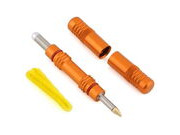 Dynaplug Racer Pro tubeless bicycle tyre repair kit Orange click to zoom image
