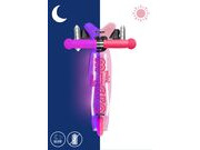 MICRO Mini Micro Deluxe LED Scooter  Glow Pink  click to zoom image