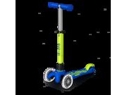 MICRO Mini Micro Deluxe LED Scooter  Neon Blue/Yellow  click to zoom image