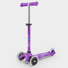 MICRO Mini Micro Deluxe LED Scooter  PURPLE  click to zoom image