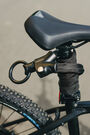 ABUS Infinity 1806/140 Black Chain Key Lock in Black click to zoom image