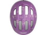 ABUS Smiley 3.0 Kids Leisure Helmet Purple Stars click to zoom image