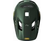 ABUS YouDrop FF Kids Full Face MTB Helmet in Moss Green (48-55cm) click to zoom image