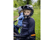 ABUS YouDrop FF Kids Full Face MTB Helmet in Velvet Black (48-55cm) click to zoom image