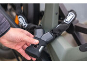 ABUS Yardo 7807F/85 Fingerprint Chain Lock (85cm) in Black click to zoom image