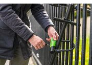 ABUS Ultra Mini Ultimate 410 U-Shackle Lock 140mm (Silver Sold Secure) click to zoom image