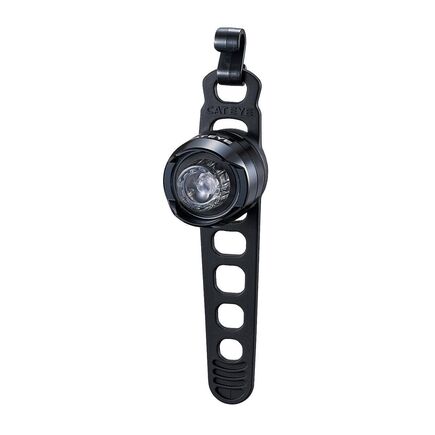CATEYE Orb Rechargeable Front Light: Polished Black click to zoom image