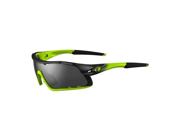 TIFOSI Davos Interchangeable Lens Sunglasses Race Neon click to zoom image