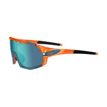 TIFOSI Sledge Interchangeable Clarion Lens Sunglasses Crystal Orange/Clarion Blue