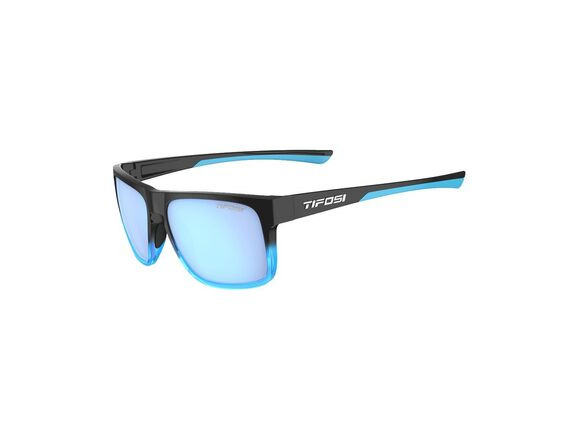 TIFOSI Swick Single Lens Eyewear: Blackout/Smoke click to zoom image