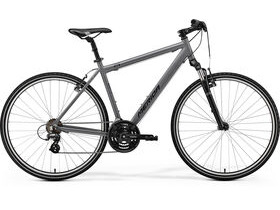 MERIDA Crossway 10-V - Silk Warm Slate Grey (Black) - MY26