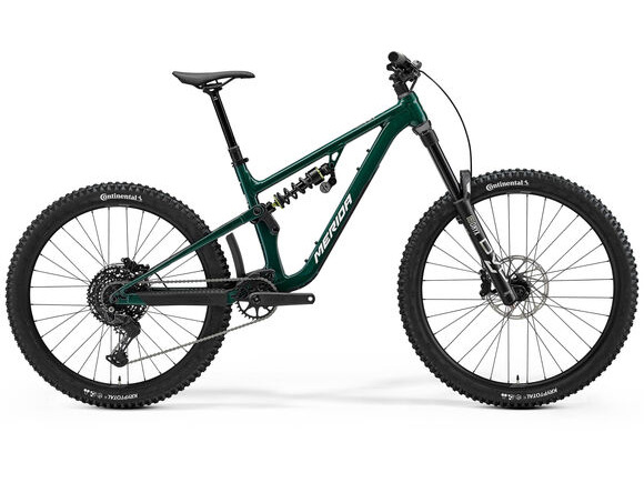 MERIDA One-Sixty FR 400 - Deep Forest Green (White) - MY26 click to zoom image
