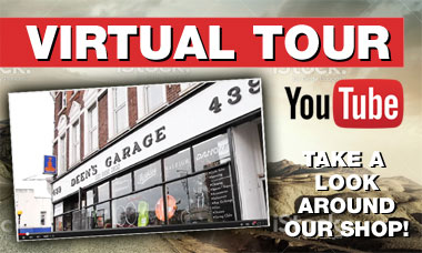 Virtual Tour: Take a look round Deens Garage on YouTube